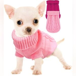 cutie XXS Dog Sweater, 2 Pieces